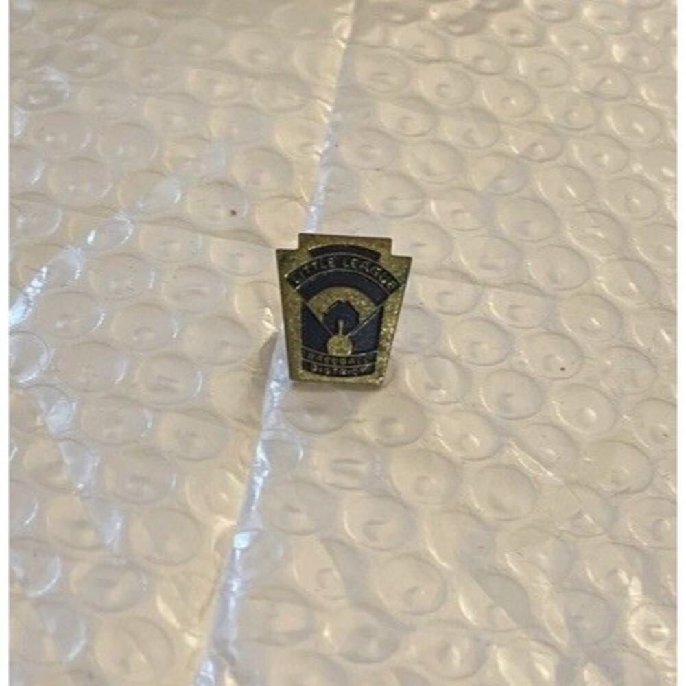 Little League Baseball Distric Tie Pin .75 in x .75 in